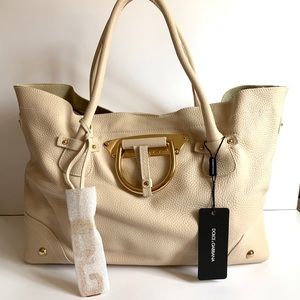 DOLCE & GABBANA VITlLLO MARTELLATO BAG